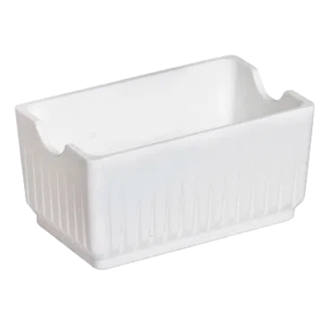 Porta Sachê Ellegance Branco em Polipropileno VemPlast