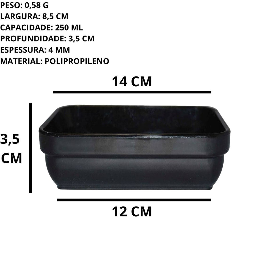 Molheira Cheff PP Polipropileno 250ML VemPlast