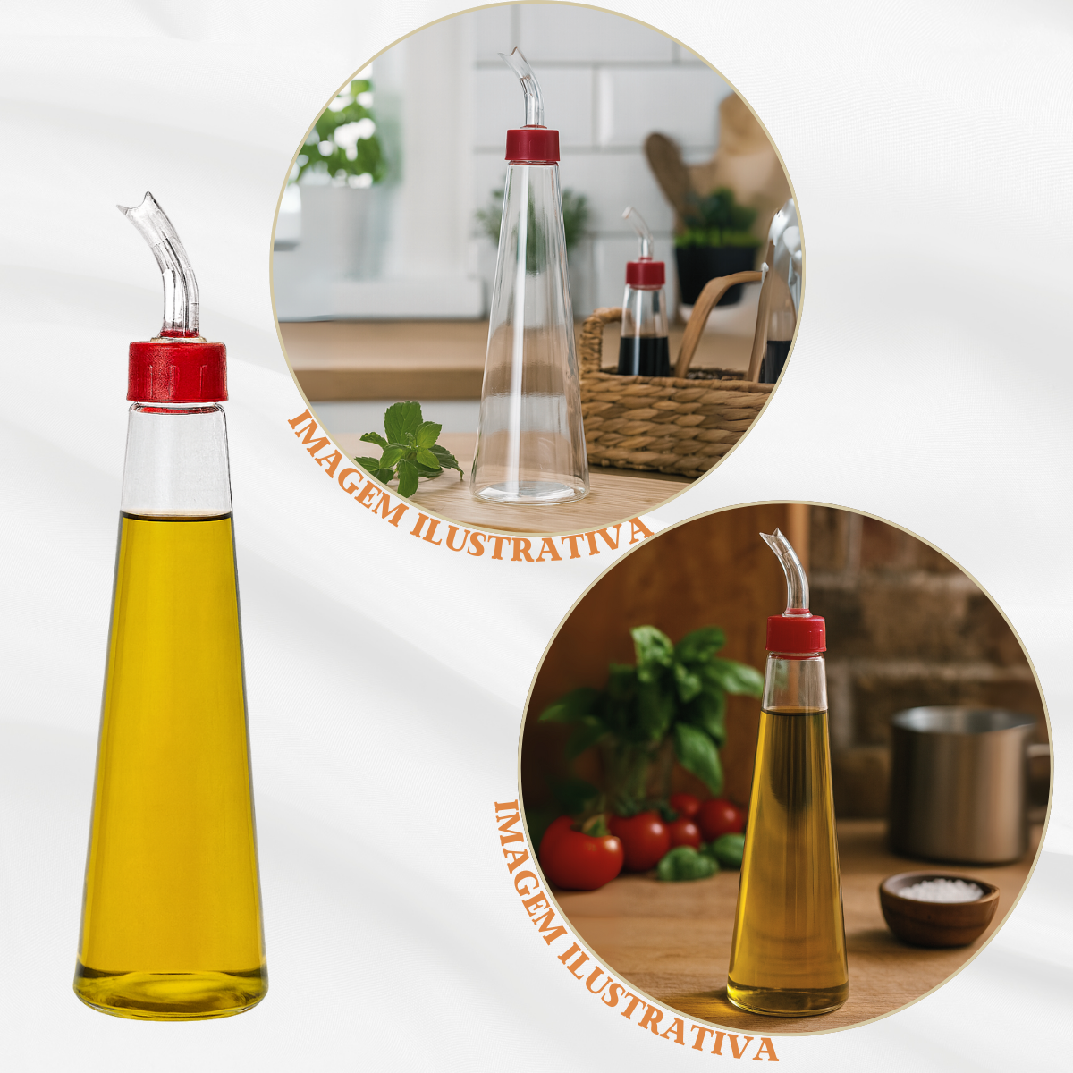 Galheteiro Cisne Bico de Plástico 500ml Grande