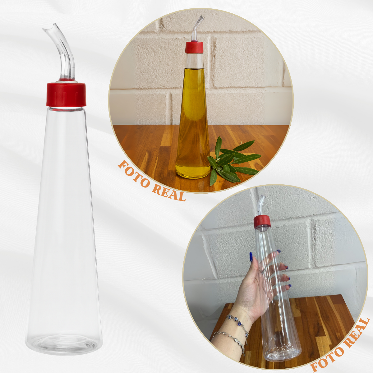 Galheteiro Cisne Bico de Plástico 500ml Grande