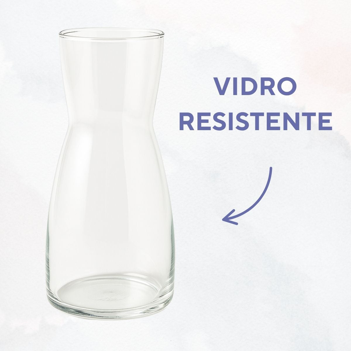 Kit 50 Decanter de Vidro 500ml Com Sua Logo Marca