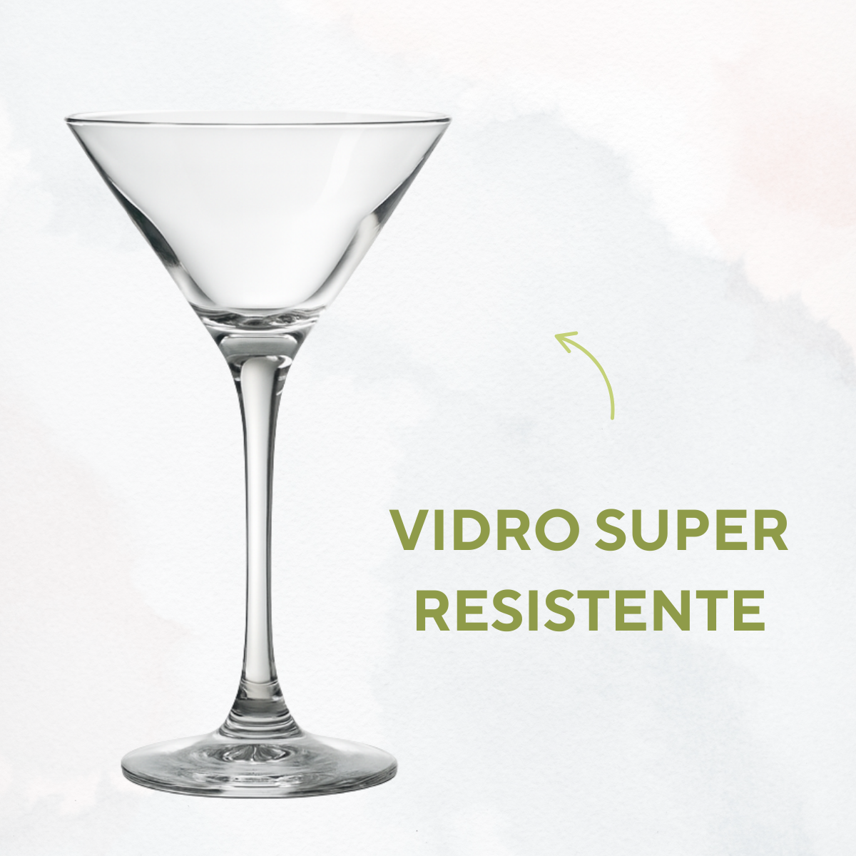Mini Taça Martini 100ml de Vidro