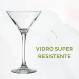 Mini Taça Martini 100ml de Vidro