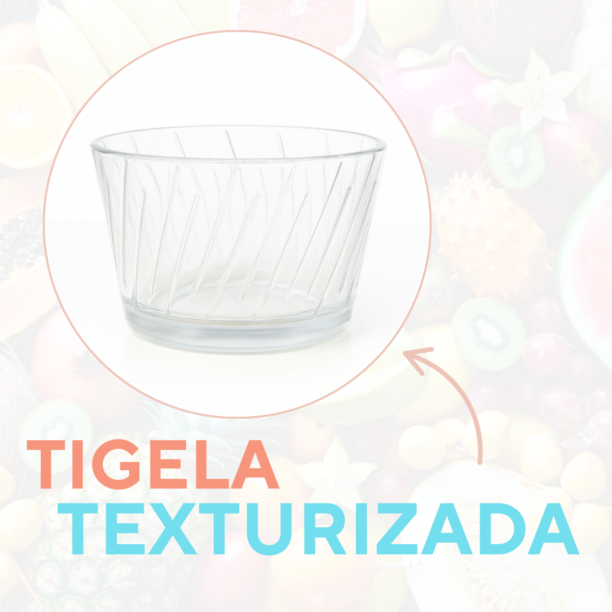 Tigela Amazon 670ml de Vidro Sortida
