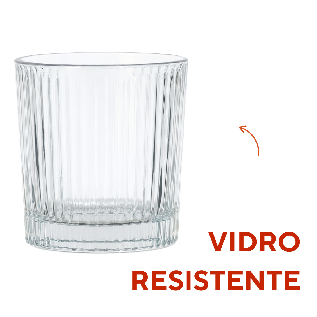 Copo Vidro Sevilha 350ml