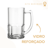 Caneca de Vidro Jade 340ml - A Gourmet