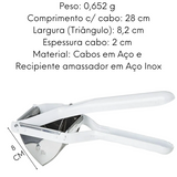 Espremedor Triangular Para Legumes - A Gourmet