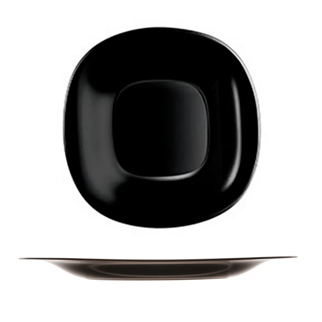 Prato Sobremesa Preto 19cm Carine Noir Day Home Hover Image