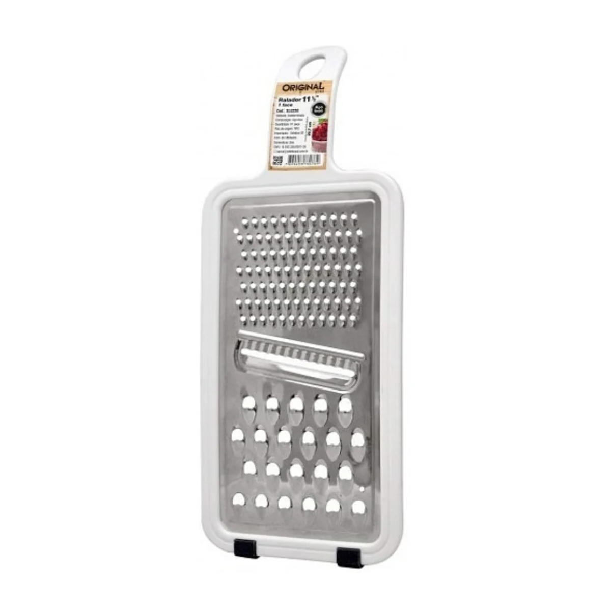 Ralador 1 Face Branco em Aço inox Original