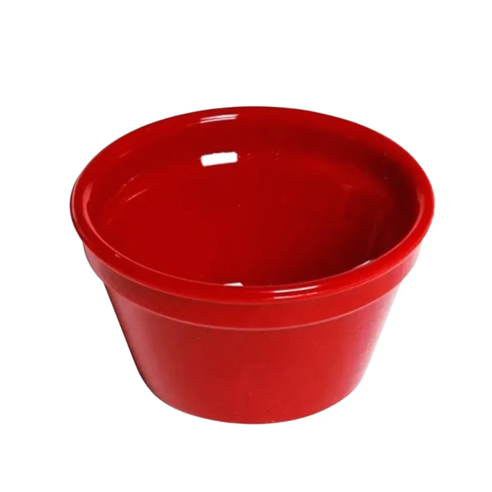 Ramequim Cheff 60ml Polipropileno Vermelho VemPlast