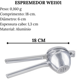 Espremedor de Limão Polido 18cm