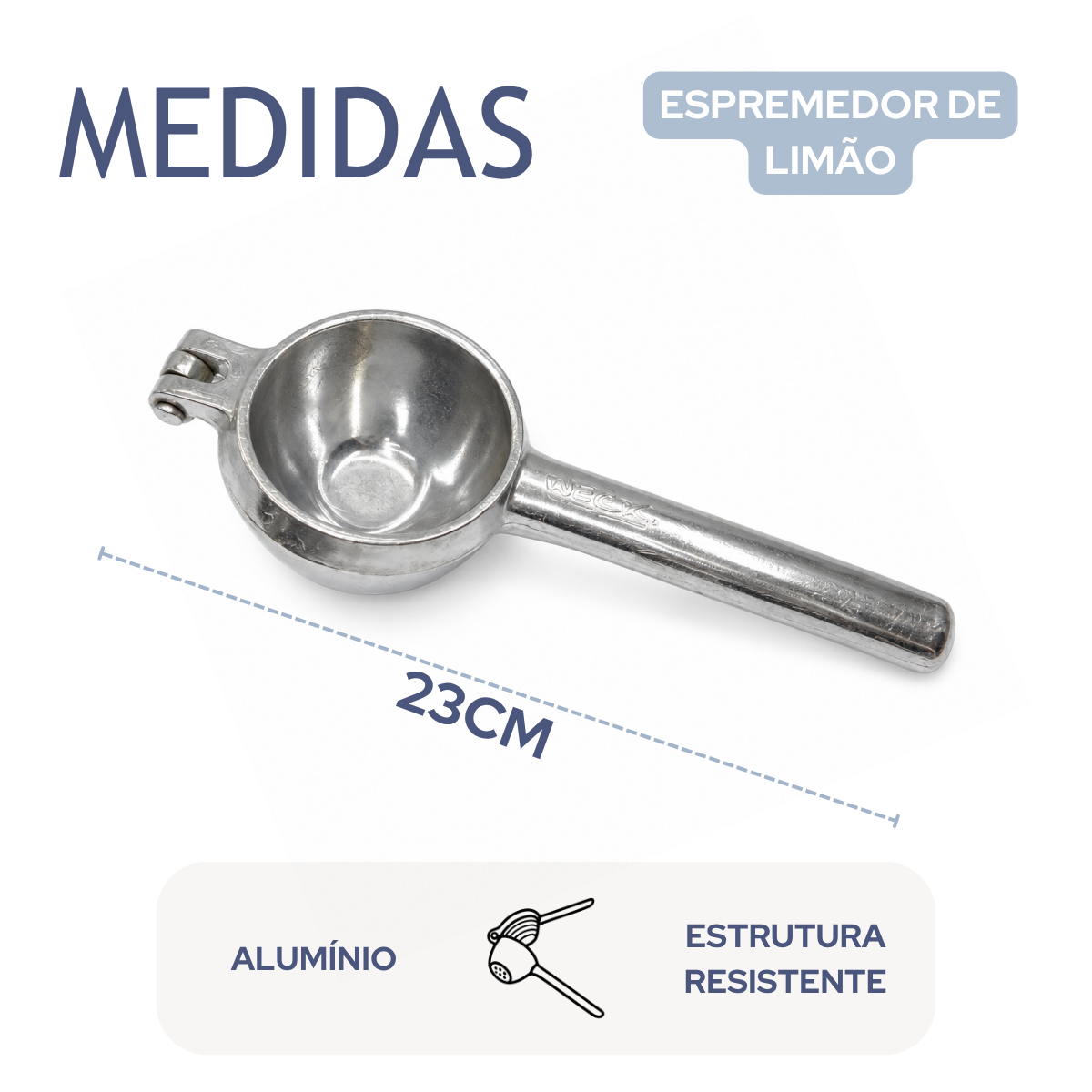 Espremedor de Limão Aluminio