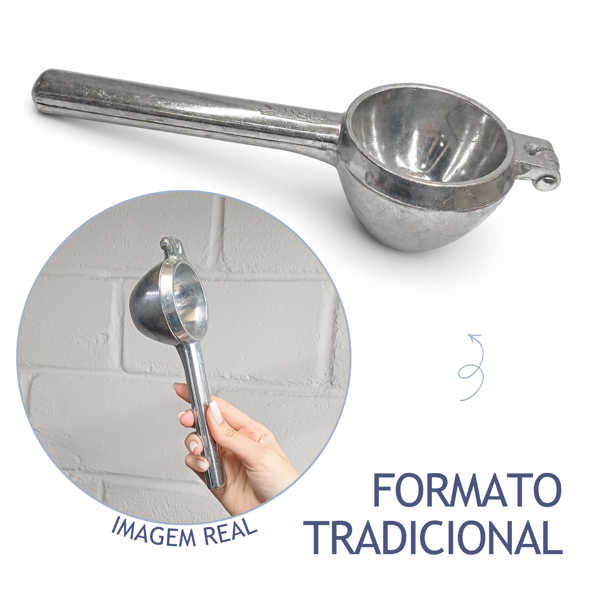 Espremedor de Limão Aluminio