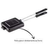 Tostadeira de Pão em Aluminio Antiaderente Weck