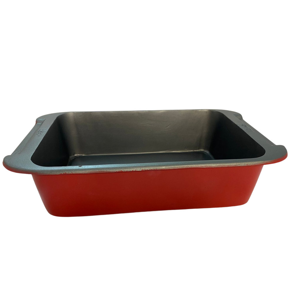 Assadeira Vermelha Retangular 2,4L Weck