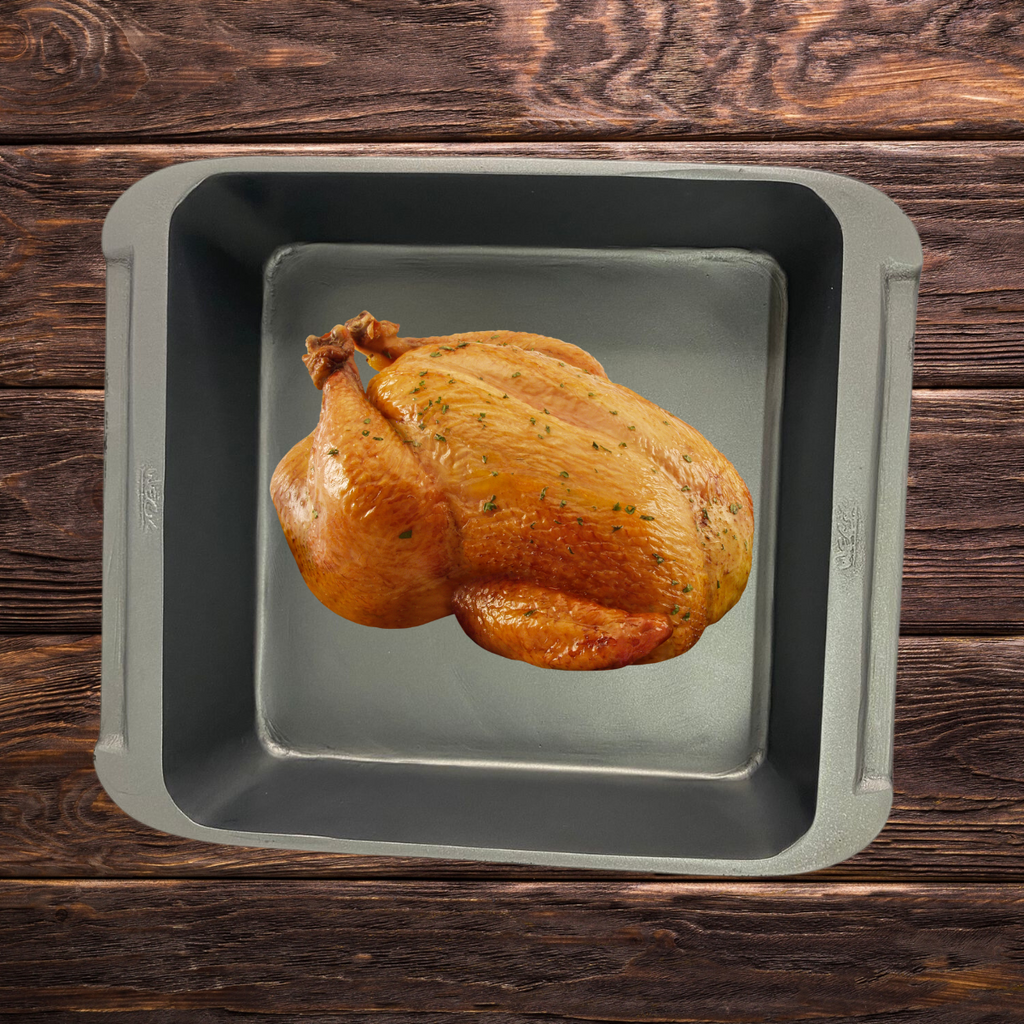 Assadeira Quadrada Weck Preta 3,7L Weck