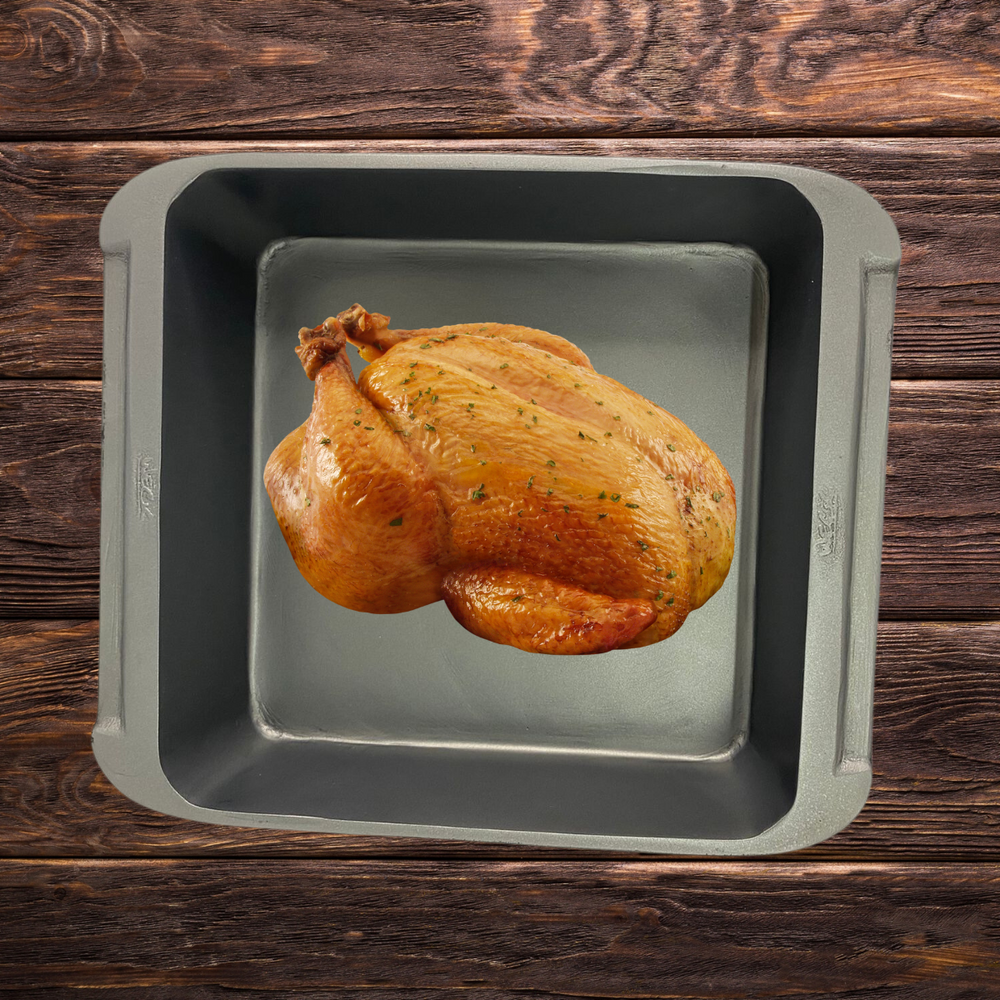 Assadeira Quadrada Weck Preta 3,7L Weck