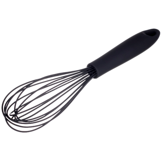 Batedor Manual de Silicone Preto 31cm