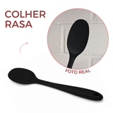 Colher Silicone 27cm Preto