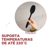 Colher Silicone 27cm Preto