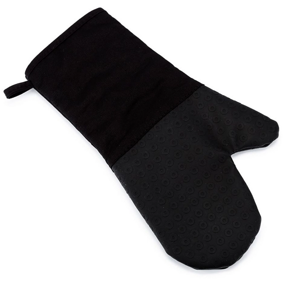 Luva de Silicone Preto Profissional 35cm Weck