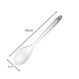 Colher Profissional Silicone de 45cm Branca Weck