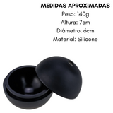 Forma de Gelo em Silicone Formato Redondo Weck