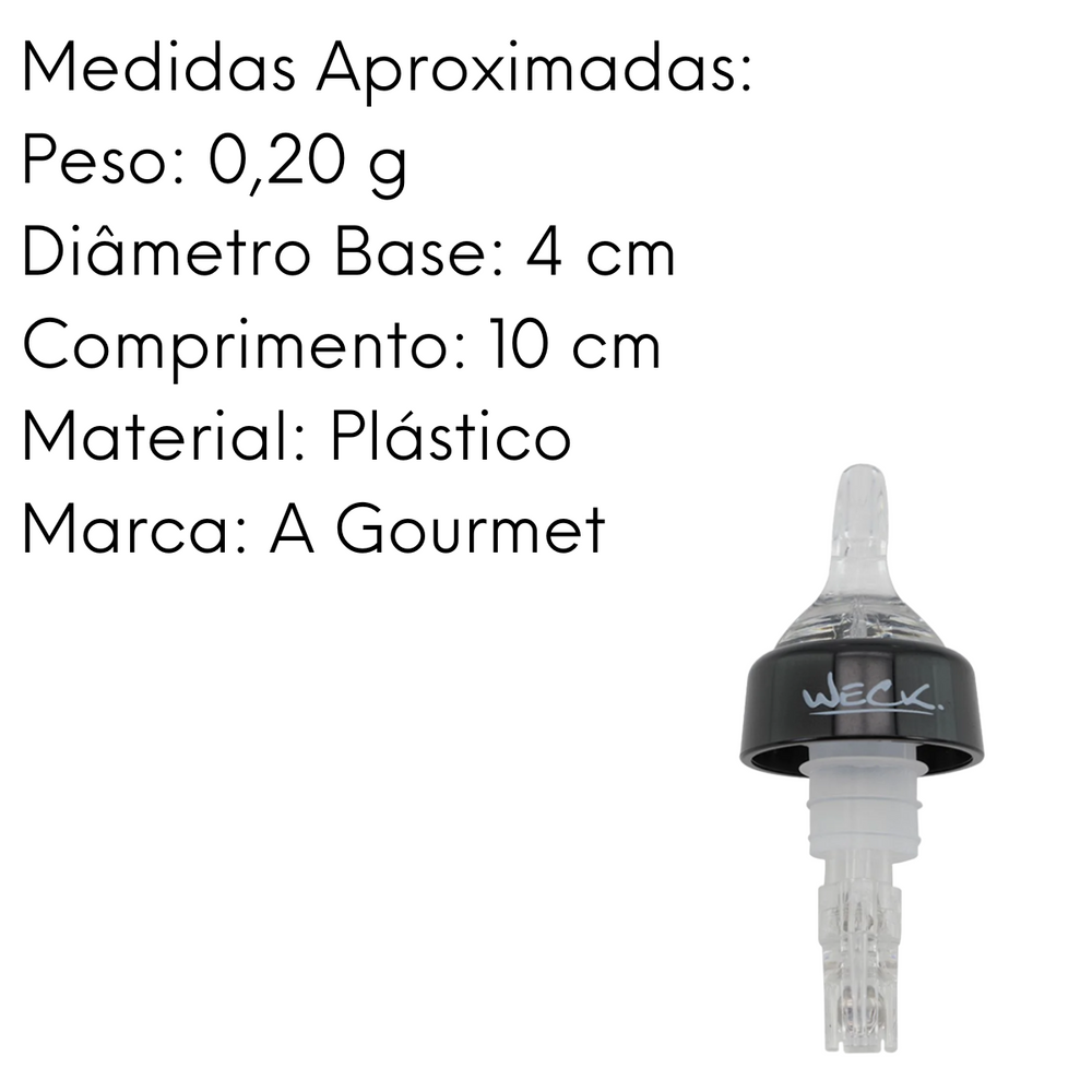 Bico Dosador em Dose Certa 50ml Weck