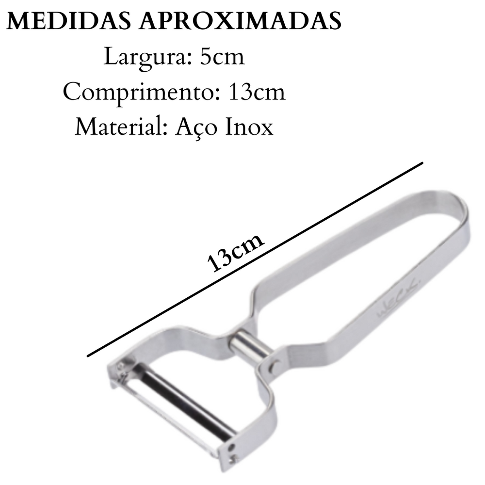 Descascador de Legumes em Aço Inox Weck