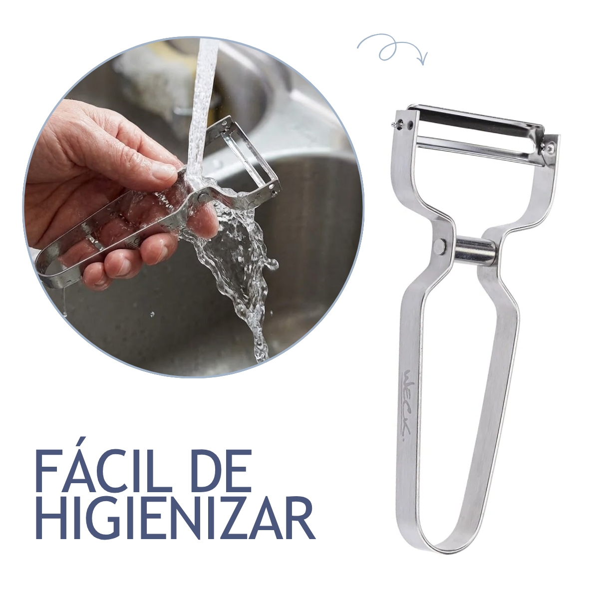 Descascador de Legumes em Aço Inox