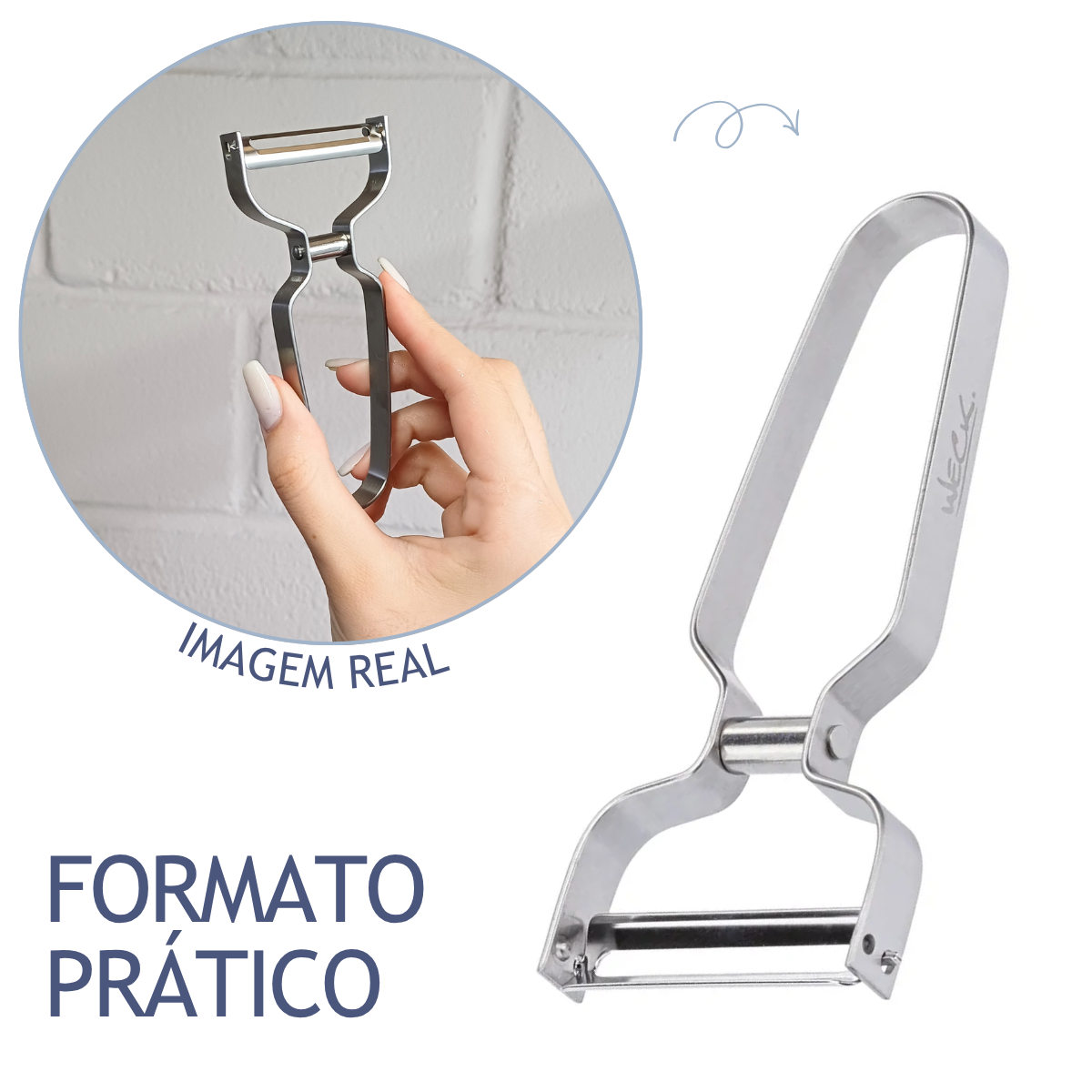 Descascador de Legumes em Aço Inox