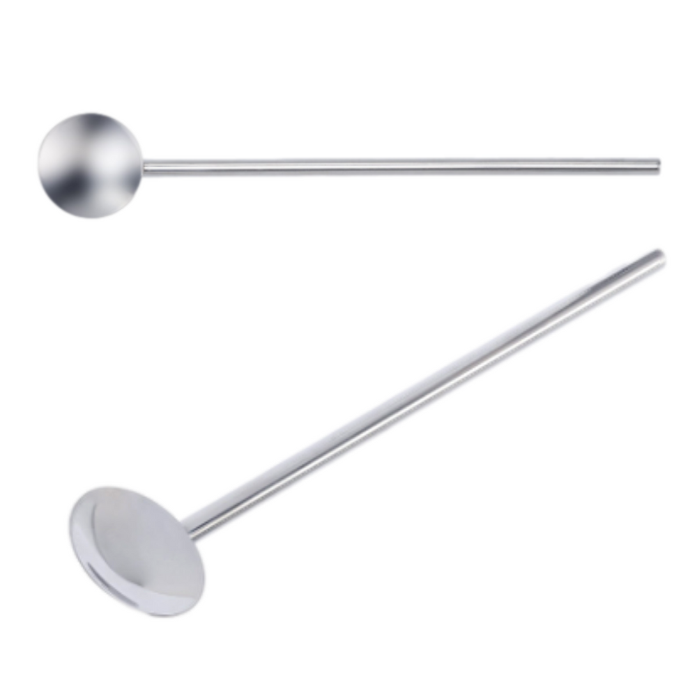 Colher Canudo P/ Drinks e Coquetéis em Inox Weck