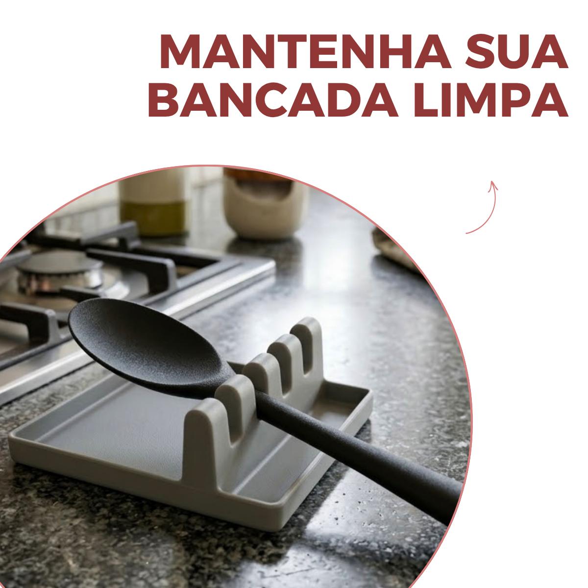 Descanso de Utensílios em Polipropileno