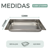 Cuba Gastronomica 1/1 Aço Inox