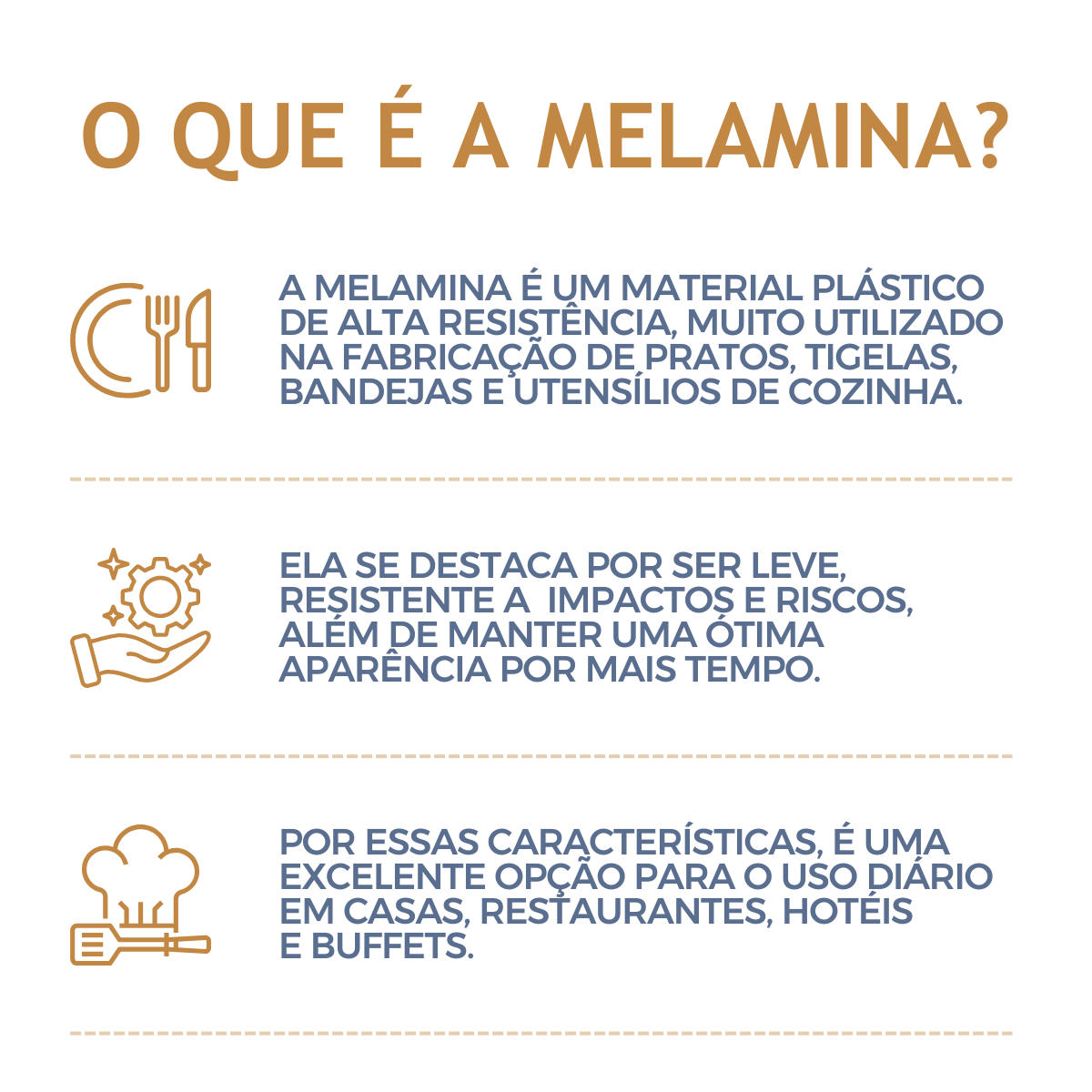 Travessa Retangular Melamina 45cm