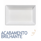 Travessa Retangular Melamina 45cm