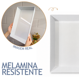 Travessa Retangular Melamina 45cm