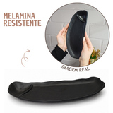 Travessa Melamina Meia Lua