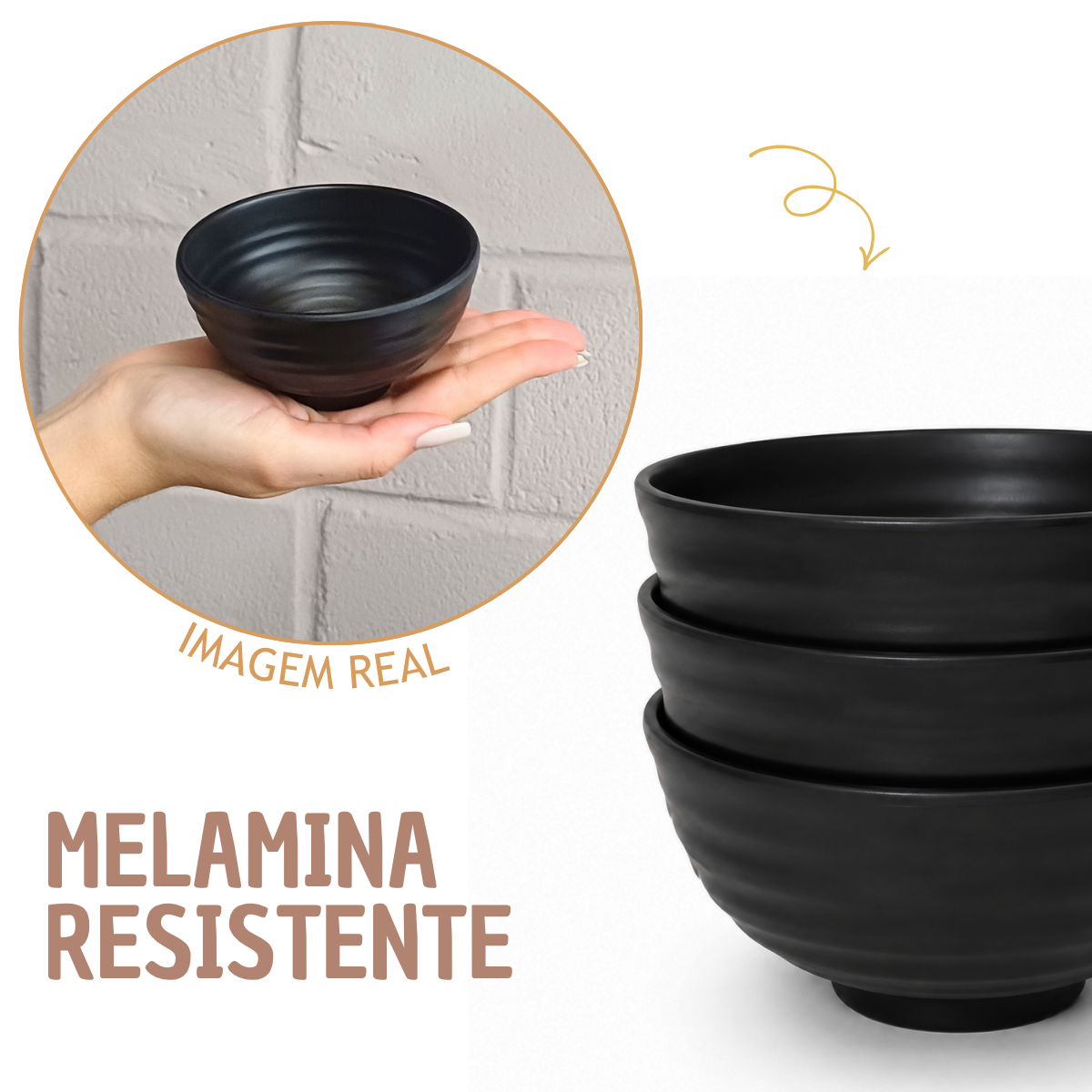 Tigela Melamina 260ml