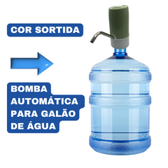 Bomba Agua Carregável USB Sortido - A Gourmet