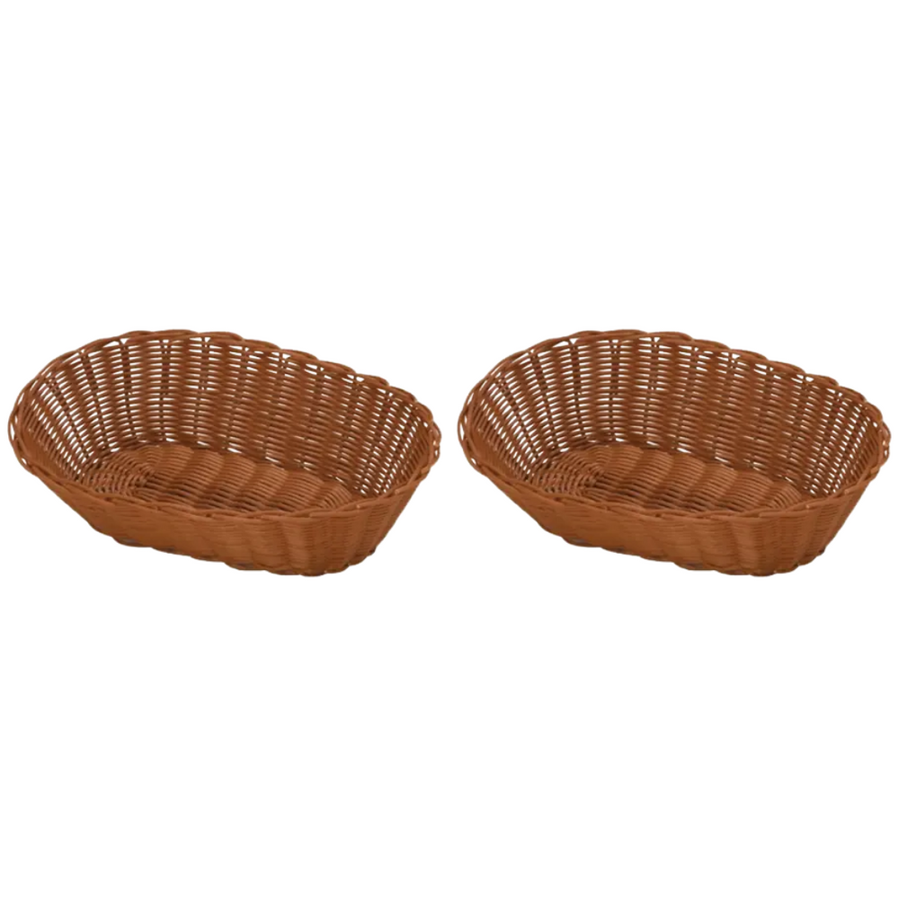Cesta Oval Sintética de Polipropileno 28cm - A Gourmet