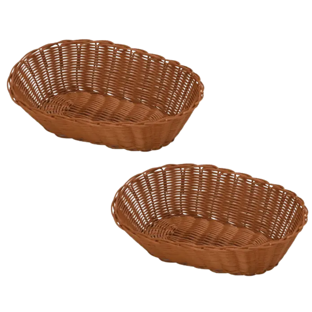 Cesta Oval Sintética de Polipropileno 23cm - A Gourmet
