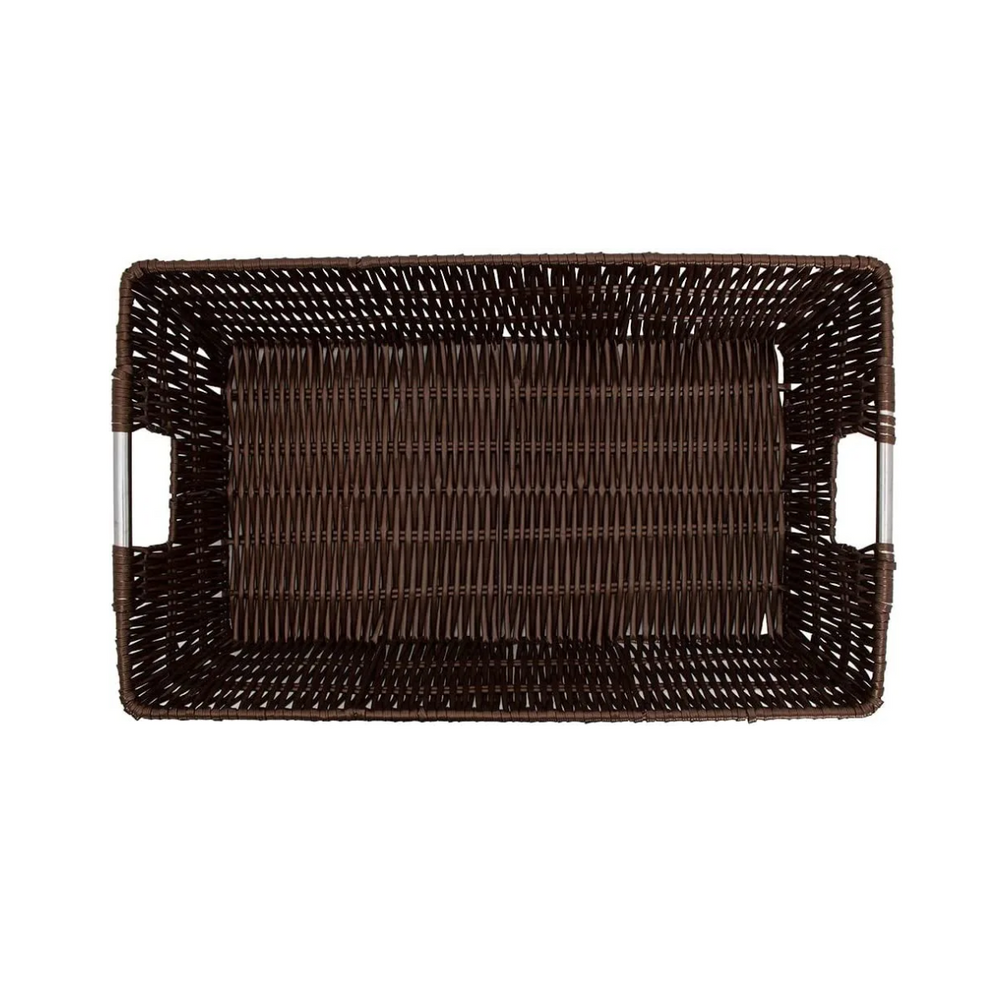 Cesto Vime Retangular com 41cm Mimo Style