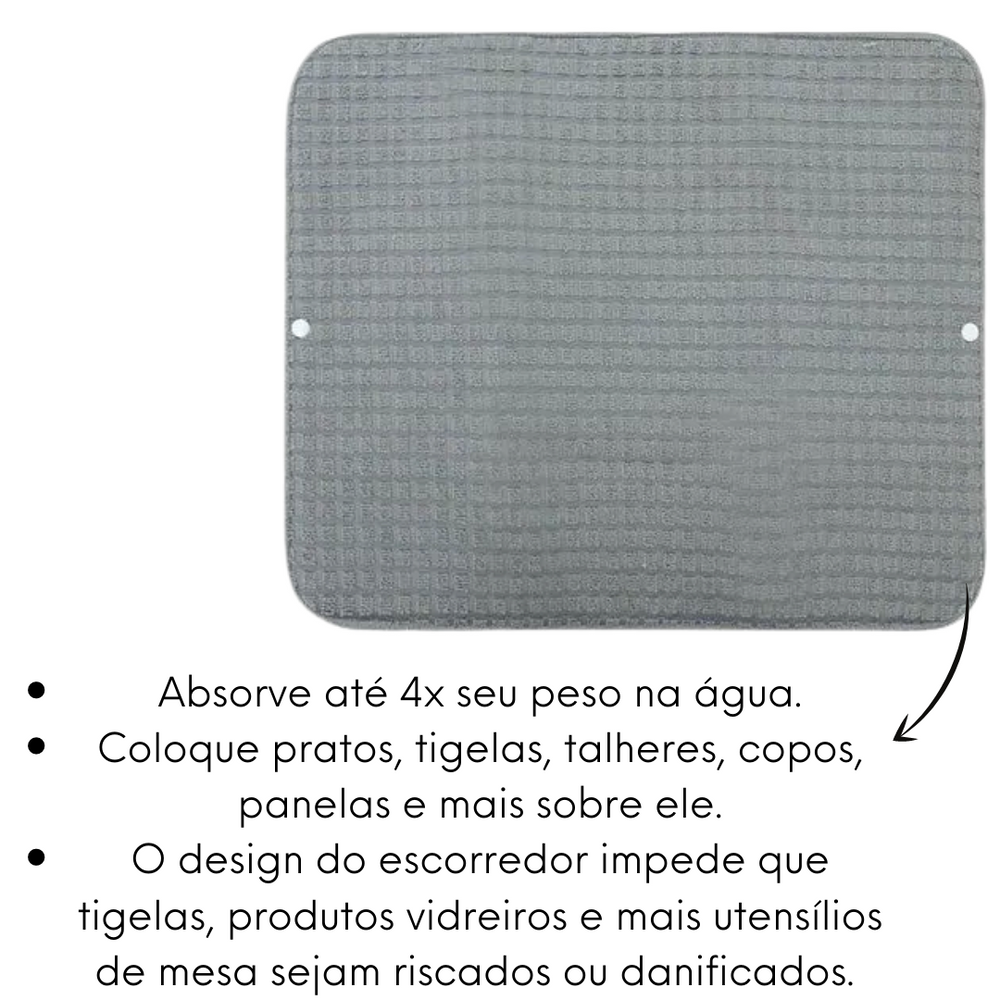 Escorredor Absorvente Pratik - A Gourmet