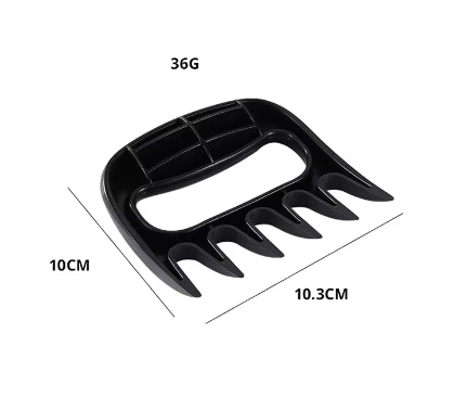 Jogo 2 Garra de Urso Desfiador de Polipropileno Churrasco - A Gourmet