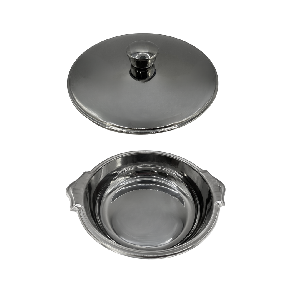 Rechaud Redondo Perfectha em Aço Inox - A Gourmet