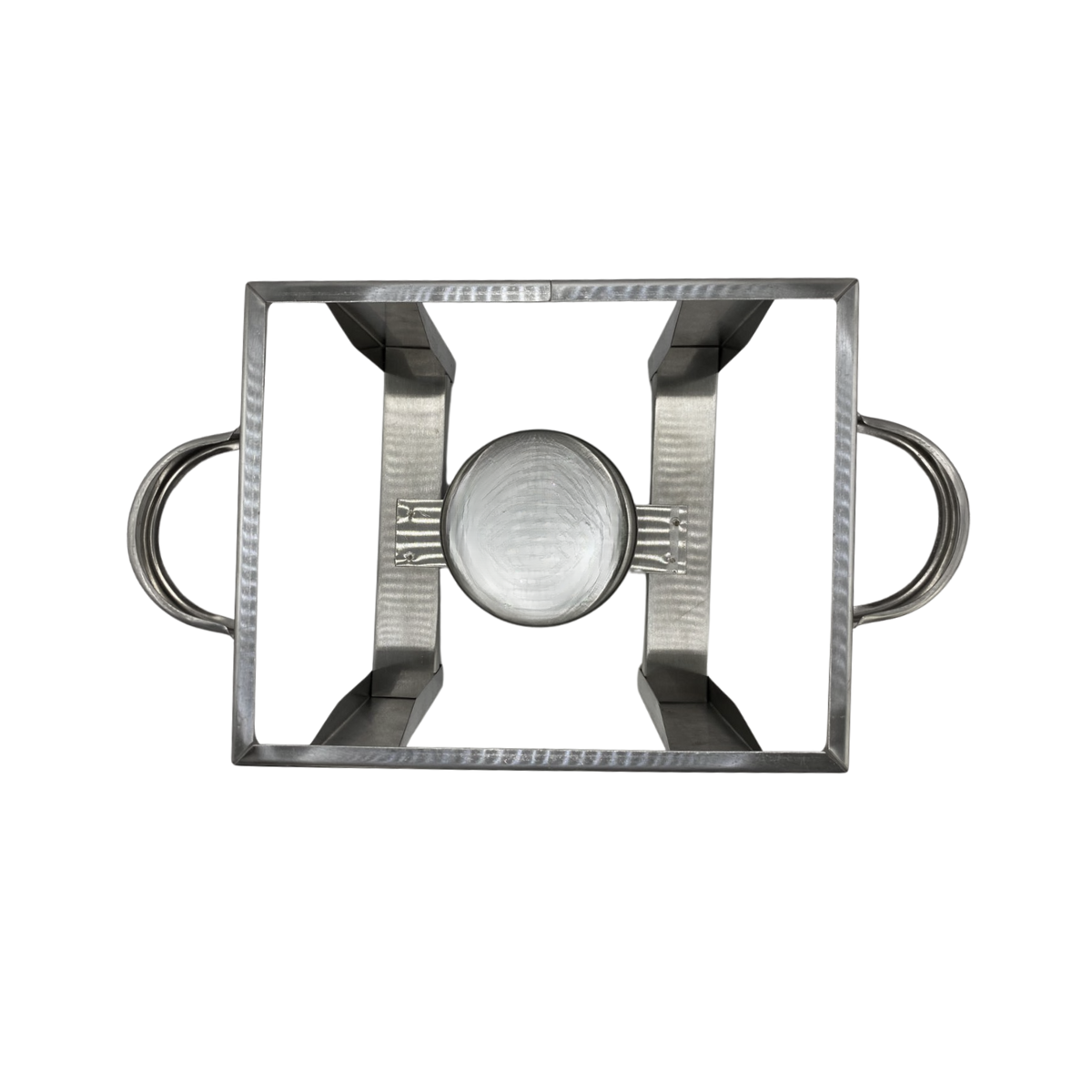 Rechaud Retangular Grander de Aço Inox 4,5L - A Gourmet