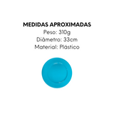 Sousplat de Plástico 33cm Trançado - A Gourmet
