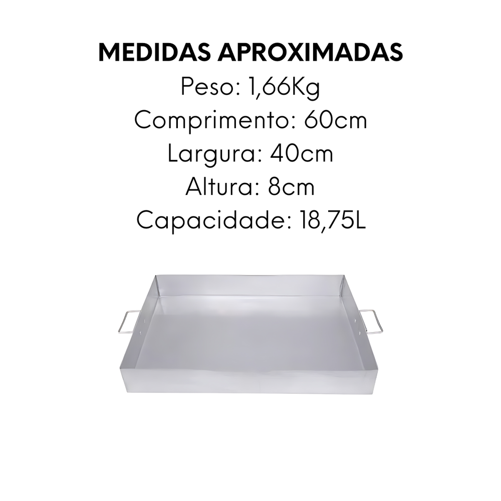 Forma Hotel Assadeira Retangular N07 - A Gourmet