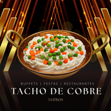 Tacho de Cobre C/Alça 3L - A Gourmet